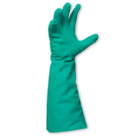 Nitrile 460 Gloves Solvent Resistant Green