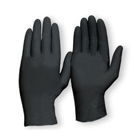 Black Nitrile Gloves Powder Free