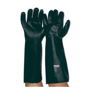 Green PVC Double Dipped Glove 