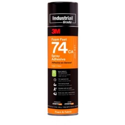 3M Foamfast 74 Orange Adhesive Spray Can 480g