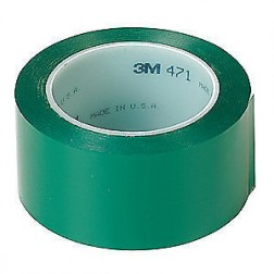 3M 471 Lane Marking PVC Tape Green 