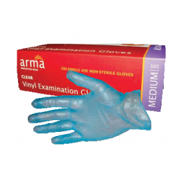 Blue Vinyl Gloves Low Powder