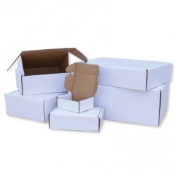 Die Cut Box White 190 x 125 x 97mm