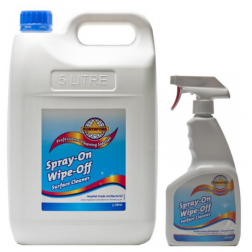 Spray-On Wipe-Off Antibacterial Surface Cleaner